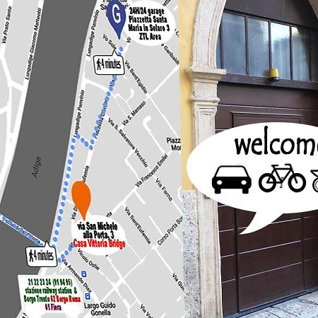 베로나 Casa Vittoria Bridge B&B 외부 사진